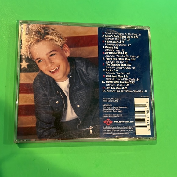 Aaron Carter CD House Party - Picture 3 of 4